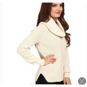 Michael Kors Thermal Cowl neck cream comfy sweater